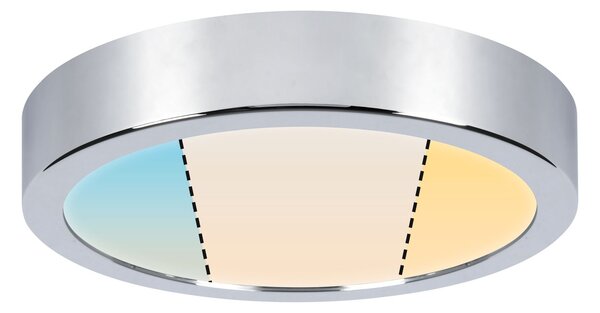 Paulmann 78925 Aviar, chromové koupelnové svítidlo, 13W LED dimwitch 2700/4000/6500K, prům.22cm, IP44