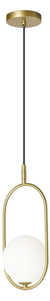 Candellux Mosazný závěsný lustr Cordel pro žárovku G9 31-73457