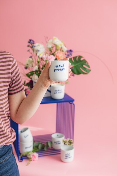 Porcelánový hrnek Hlava rodiny 270 ml