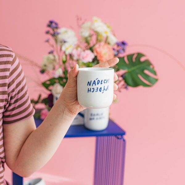 Porcelánový hrnek Nádech / výdech 270 ml