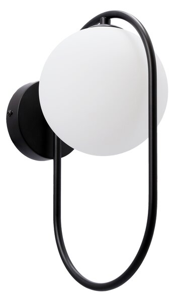 Candellux Černé nástěnné svítidlo Cordel pro žárovku G9 21-10179