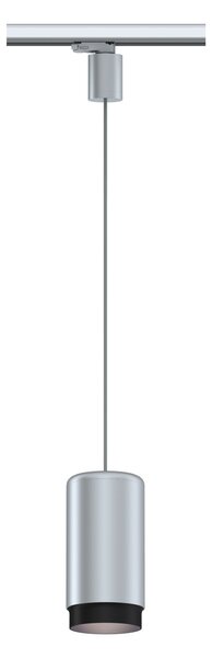 Paulmann 95403 ProRail3 Corus, matně stříbrné závěsné svítidlo, 1x50W E27, výška 27,2cm