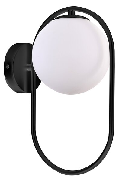 Candellux Černé nástěnné svítidlo Cordel pro žárovku G9 21-10179