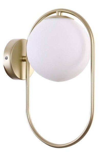 Candellux Mosazné nástěnné svítidlo Cordel pro žárovku G9 21-73440