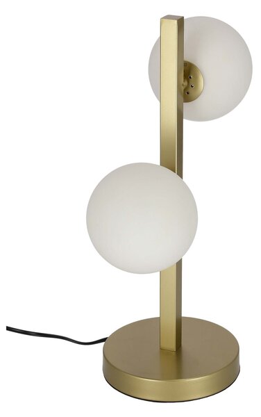 Candellux Mosazná stolní lampa Kama pro žárovku 2x G9 42-73433