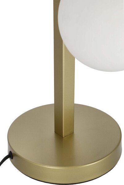 Candellux Mosazná stolní lampa Kama pro žárovku 2x G9 42-73433