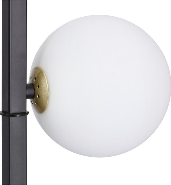 Candellux Černá stojací lampa Kama pro žárovku 3x G9 53-01238