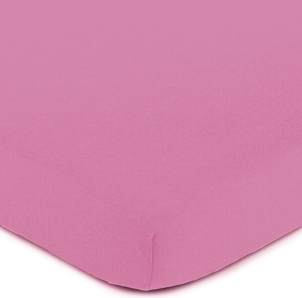 Jersey prostěradlo růžová, 70 x 140 cm, 70 x 140 cm