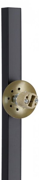 Candellux Černá stojací lampa Kama pro žárovku 3x G9 53-01238