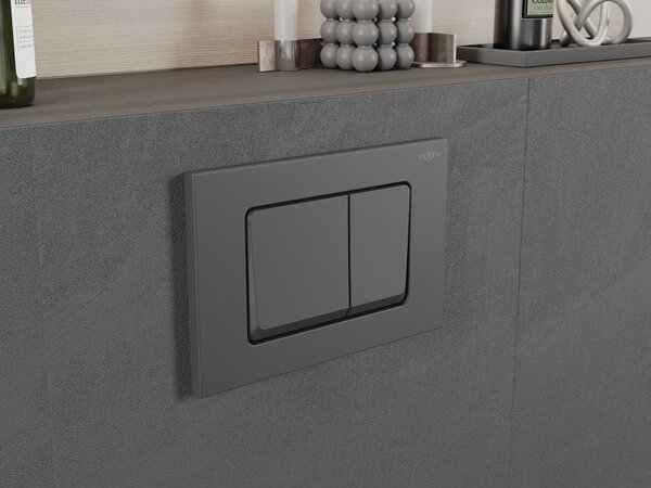 Mexen Fenix 10 XS tlačítko splachování, gun gray - 601066