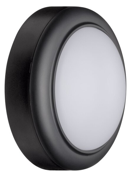 Paulmann 94119 tmavě šedé nástěnné/stropní venkovní svítidlo LED 8W 3000K, průměr 14cm, IP44