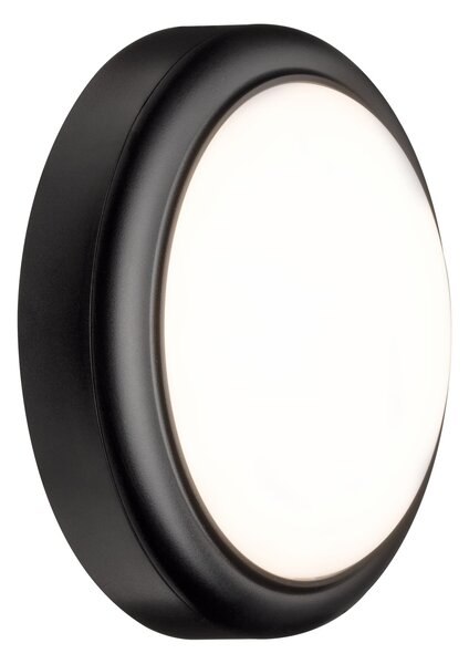 Paulmann 94188 tmavě šedé nástěnné/stropní venkovní svítidlo LED 15W 3000K, průměr 18cm, IP44