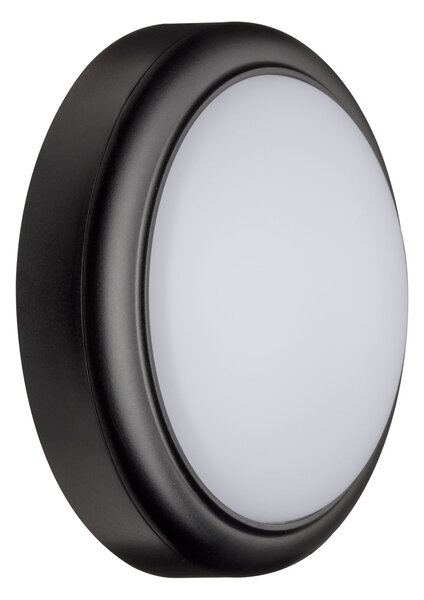 Paulmann 94188 tmavě šedé nástěnné/stropní venkovní svítidlo LED 15W 3000K, průměr 18cm, IP44