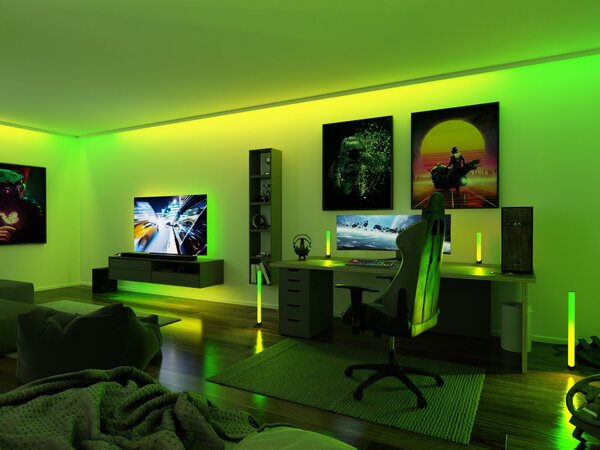 Paulmann 78888 EntertainLED Dynamic, sada RGB LED pásku, délka 500cm, 10,5W , dálkové ovládání