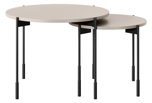 Kulatý konferenční stolek Sonatia 45 cm - kašmír