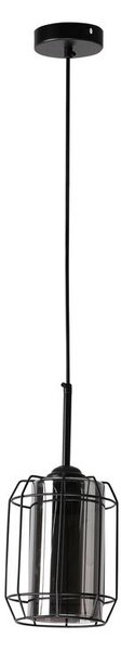 Candellux Černý závěsný lustr Jonera pro žárovku 1x E27 31-08428