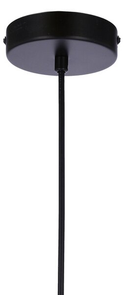 Candellux Černý závěsný lustr Jonera pro žárovku E27 31-08428