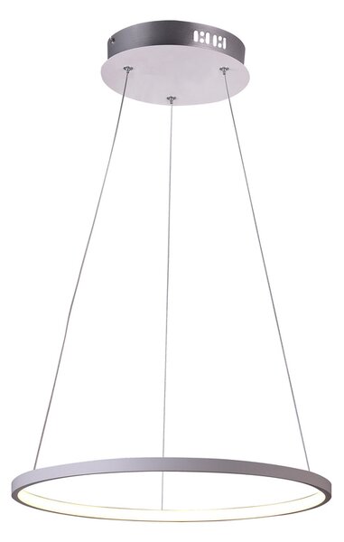 Bílé závěsné LED svítidlo Lune kulaté 29cm 18W - Candellux - LED lustry a svítidla > Kolekce svítidel > Kolekce svítidel LUNE