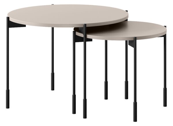 Kulatý konferenční stolek Sonatia 45 cm - kašmír