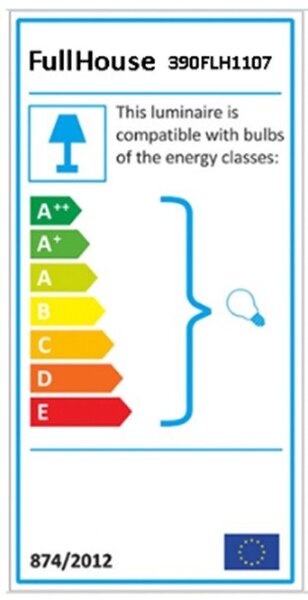 ASIR Stojací lampa 107 žlutá bílá