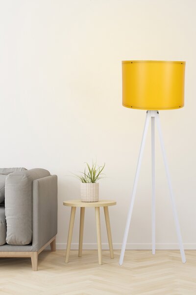 ASIR Stojací lampa 107 žlutá bílá