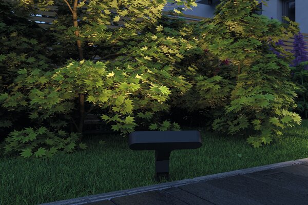 Paulmann 94544 Plug&Shine Ito Horizontal, zahradní spot s trnem 6W LED 3000K, antracit, výška 37cm, IP65