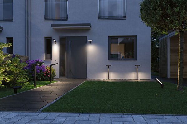 Paulmann 94544 Plug&Shine Ito Horizontal, zahradní spot s trnem 6W LED 3000K, antracit, výška 37cm, IP65