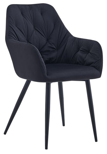 Designové křeslo, černá Velvet látka, VERIO NEW