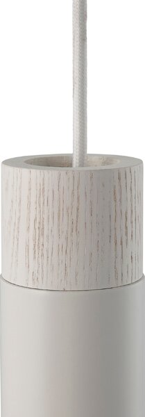 Nordlux Bílé kovové závěsné světlo Tilo 6 cm