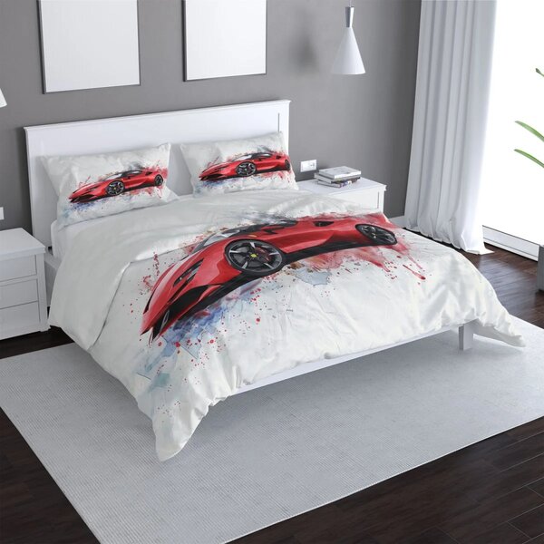 Sablio Povlečení Ferrari Paint - 140x200 / 90x70