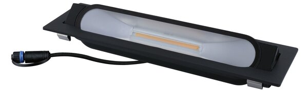 Paulmann 94668 Plug&Shine Ito Horizontal, zahradní reflektor s trnem 6,1W LED 3000K, antracit, délka 28cm, IP67