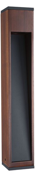 Paulmann 94678 Trabia, vekovní sloupek dřevo/antracit 1xGU10 LED 3,5W 3000K, výška 60cm, IP44