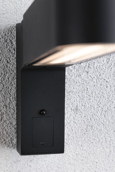 Paulmann 94549 Ito Vertical, nástěnné svítidlo se senzorem, 6W LED 3000K, antracit, výška 20cm, IP44