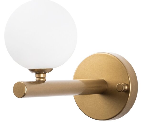 ASIR Nástěnná lampa DOMINO zlatá