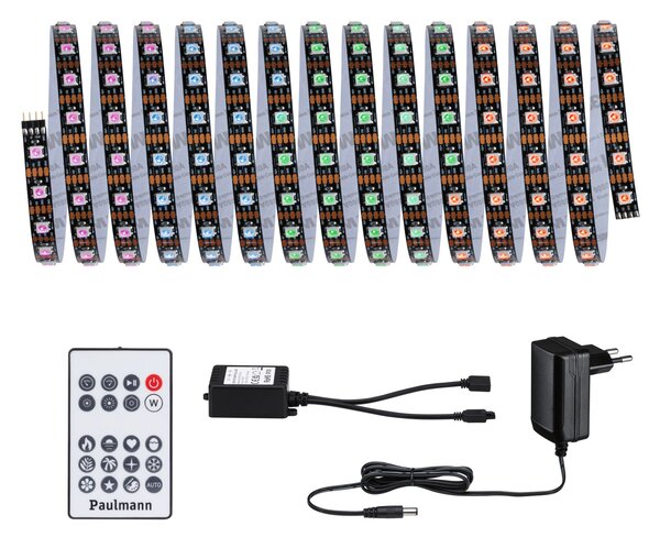 Paulmann 78888 EntertainLED Dynamic, sada RGB LED pásku, délka 500cm, 10,5W , dálkové ovládání