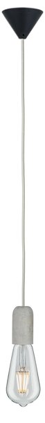 Paulmann 50388 Jano, betonové závěsně svítidlo, 1x E27, délka 200cm