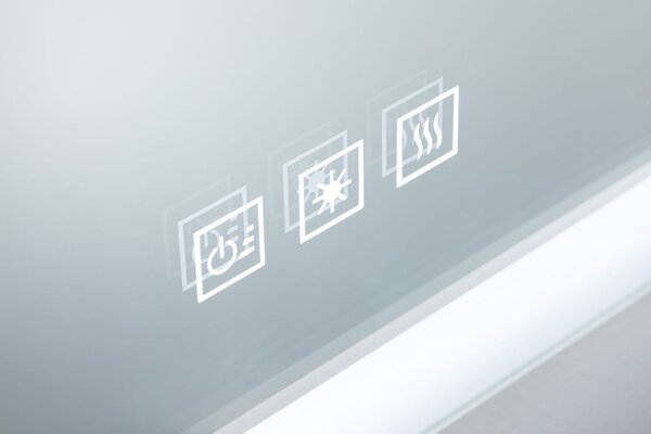 Paulmann 93013 Mirra, zrcadlo s osvětlením, 22W LED 2700/4000/6500K, 60x80cm, IP44