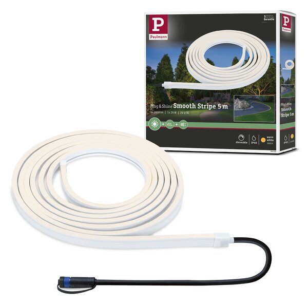 Paulmann 94680 Plug&Shine Neon LED pásek 26W 3000K 5m IP67, 24V