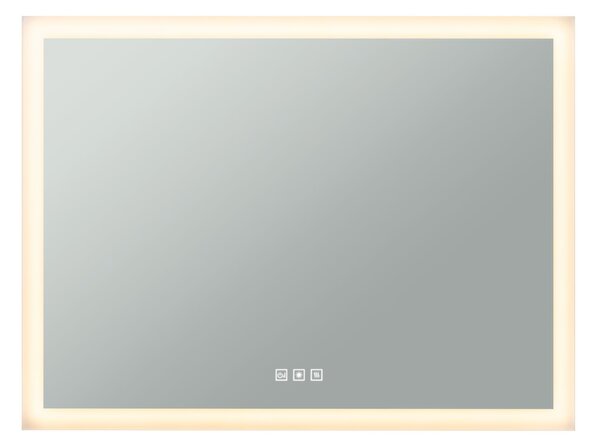 Paulmann 93013 Mirra, zrcadlo s osvětlením, 22W LED 2700/4000/6500K, 60x80cm, IP44