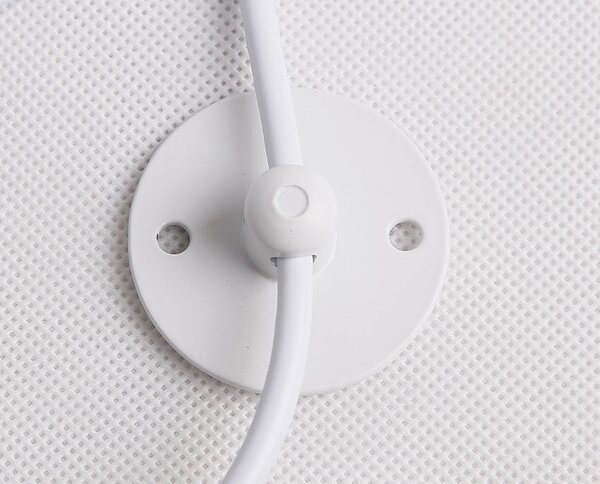 Bílo-měděný závěsný decentrální lustr Atlanta pro žárovku 1x E27 - Candellux - LED lustry a svítidla > Kolekce svítidel > Kolekce svítidel ATLANTA