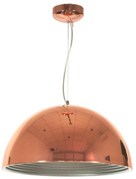Candellux Měděný závěsný lustr 40cm Amalfi pro žárovku E27 31-26392