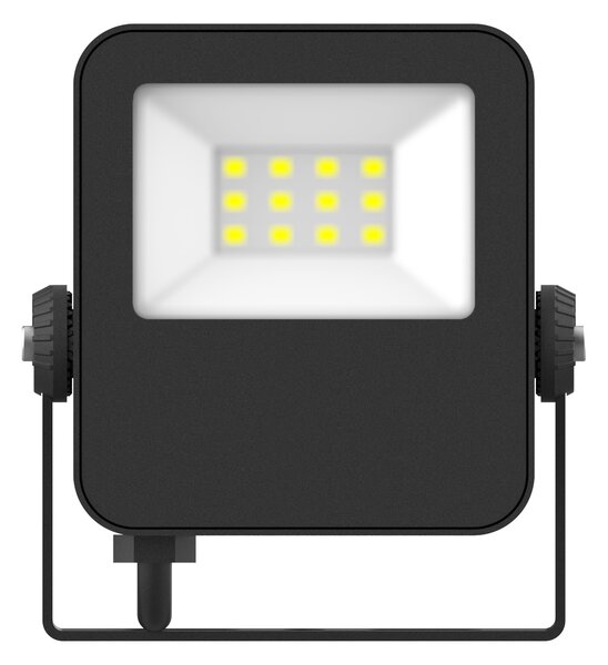 Schrack Venkovní reflektor Capri LED 10W, 1200lm, 4000K, IP65, 11x9cm, černá