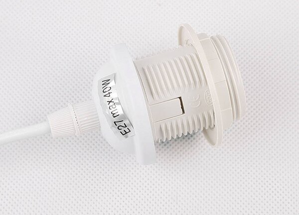Bílo-měděný závěsný lustr Atlanta pro žárovku 2x E27 - Candellux - LED lustry a svítidla > Kolekce svítidel > Kolekce svítidel ATLANTA