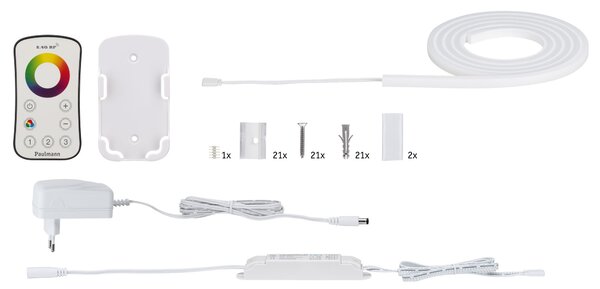 Paulmann 70965 MaxLED Flow, LED pásek 13,5W RGB s trafem, 1,5m IP67