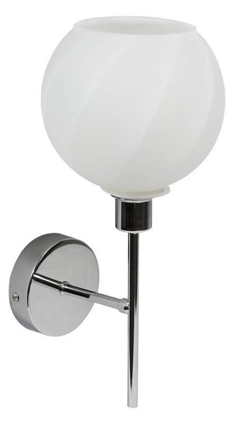 Candellux Chromové nástěnné svítidlo Raul pro žárovku E14 21-72191