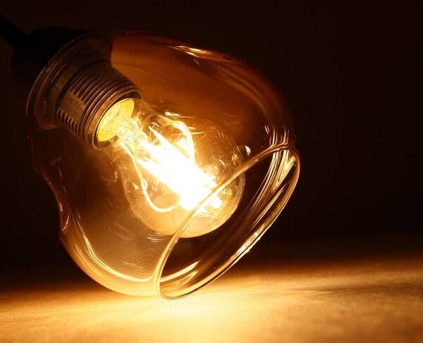Candellux Černo-zlaté nástěnné svítidlo Unica pro žárovku E27 21-00866
