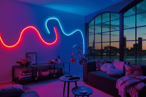 Paulmann 70965 MaxLED Flow, LED pásek 13,5W RGB s trafem, 1,5m IP67