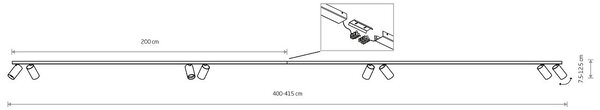Nowodvorski Lighting Mono stropní světlo x10 W bílá 7752