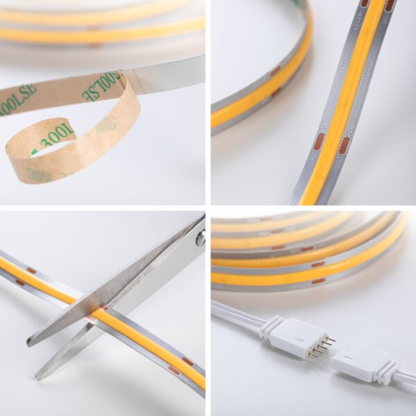 Paulmann 71048 MaxLED 1000 Full-Line COB, LED pásek 18W 2700K včetně trafa, 1,5m