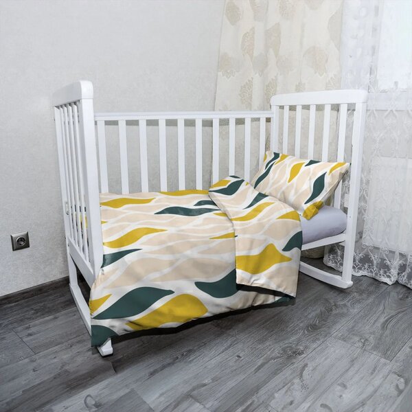 Sablio Dětské povlečení do postýlky Harmonie tvarů - 120x90 / 40x60